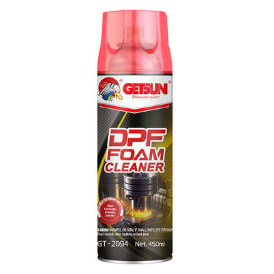 450 มิลลิลิตร ของรถยนต์ ไดเซล DPF เครื่องทําความสะอาด สเปรย์ Flush Foam Aerosol