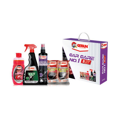 No.1 Exterior Interior Car Detailing Kit Spray Wax UV Resistant High Gloss