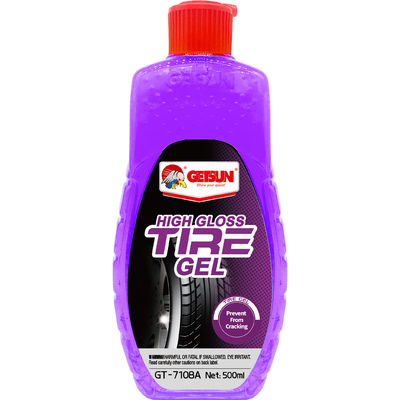 Waterproof Car Tyre Gel Shine For Restoration Environmentally Friendly