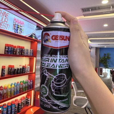 良い価格 450ml エアロゾルスプレー OEM エアインプットクリーナーと燃料注入器クリーナー エンジン性能向上 オンライン