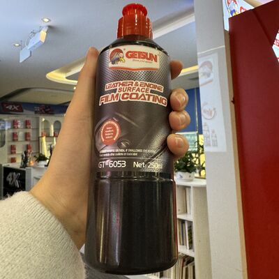 Un buon prezzo. GETSUN 250ml Rivestimento in pelle ecologico con protezione lucida per pellicole motore e cura dell'auto in linea