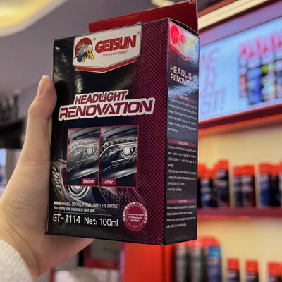 Un buen precio. Conjunto de limpieza de faros de automóviles de 100 ml en línea